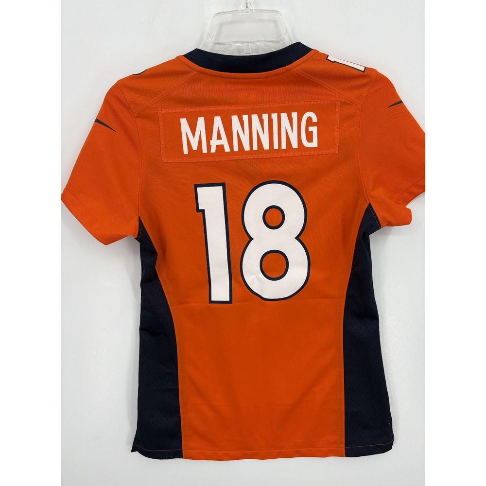 Nike On Field Women's Denver Broncos Football Jersey #18 Peyton Manning, Small